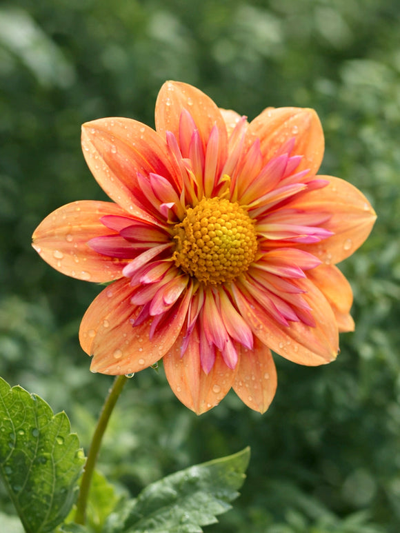 Tubercules de Dahlia Orange Hype, livraison au printemps pour une plantation printanière